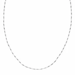 PRIMROSE Sterling Silver Twisted Snake Chain Necklace - 20 In.