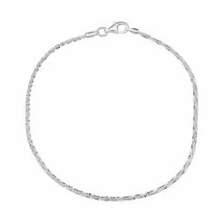 PRIMROSE Sterling Silver Sparkle Chain Bracelet - 8 In.