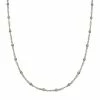 Women's PRIMROSE Sterling Silver Polished Singapore Chain
