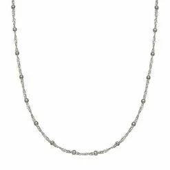 Women's PRIMROSE Sterling Silver Polished Singapore Chain