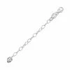 PRIMROSE Sterling Silver Rolo Chain Extender - 2 In.