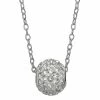 PRIMROSE Crystal Fireball Necklace