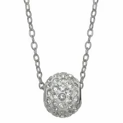 PRIMROSE Crystal Fireball Necklace