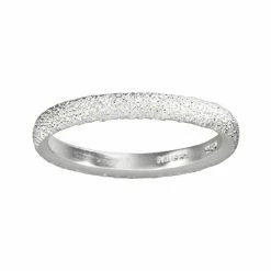 PRIMROSE Sterling Silver Diamond Dust Ring