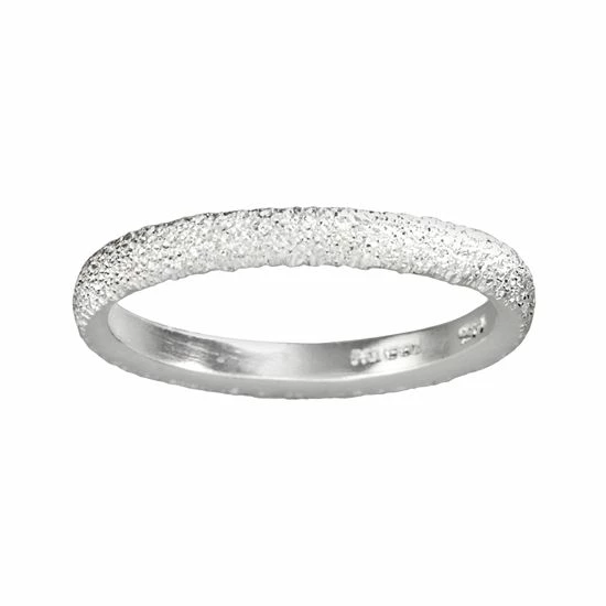 PRIMROSE Sterling Silver Diamond Dust Ring