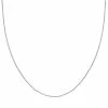 PRIMROSE Sterling Silver Sparkle Chain Necklace