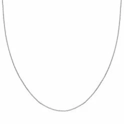 PRIMROSE Sterling Silver Sparkle Chain Necklace