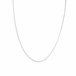 PRIMROSE Sterling Silver Sparkle Snake Chain Necklace