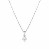 PRIMROSE Sterling Silver Cubic Zirconia Pendant Necklace
