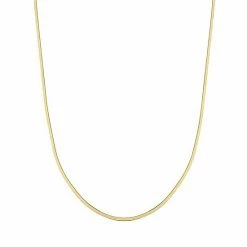 PRIMROSE 18k Gold Herringbone Chain Necklace