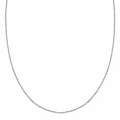 PRIMROSE Sterling Silver Bead Chain Necklace - 24 In.