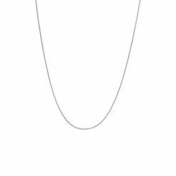 PRIMROSE Sterling Silver Textured Snake Chain Necklace