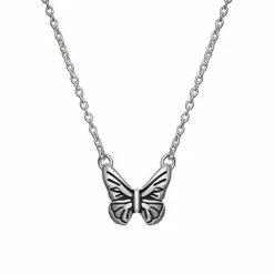 PRIMROSE Sterling Silver Butterfly Necklace