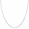PRIMROSE Sterling Silver Diamond Cut Snake Chain Necklace