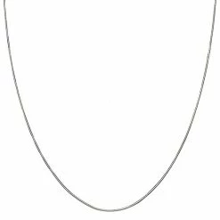 PRIMROSE Sterling Silver Diamond Cut Snake Chain Necklace