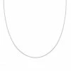 PRIMROSE Sterling Silver 18 In. Twisted Cable Chain Necklace