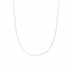 PRIMROSE Sterling Silver 8-Sided Snake Chain Necklace