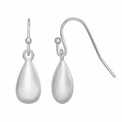 PRIMROSE Sterling Silver Teardrop Earrings