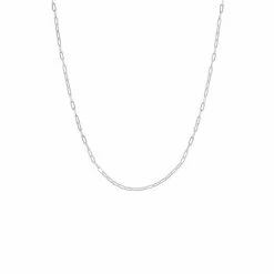 PRIMROSE Sterling Silver Oval Link Chain Necklace