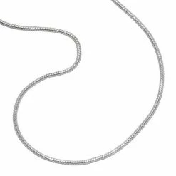 PRIMROSE Sterling Silver Snake Chain Necklace
