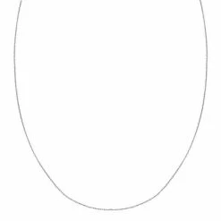 PRIMROSE Sterling Silver Rope Chain Necklace