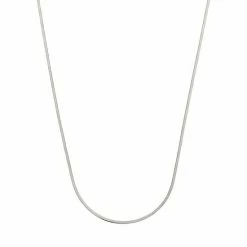 PRIMROSE Sterling Silver Snake Chain Necklace