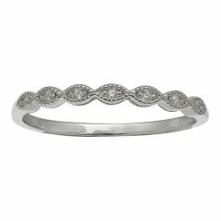 PRIMROSE Sterling Silver Scalloped Ring