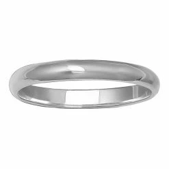 PRIMROSE Silver Polished Band - 3 Mm Sterling Silver